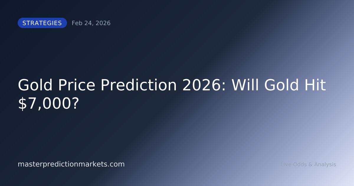 Gold Price Prediction 2026: Will Gold Hit $7,000?